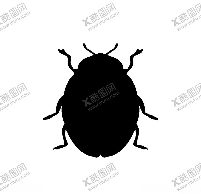 编号：65547909132333581300【酷图网】源文件下载-昆虫剪影