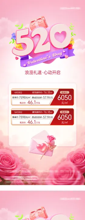 地产母亲节礼遇特价房海报