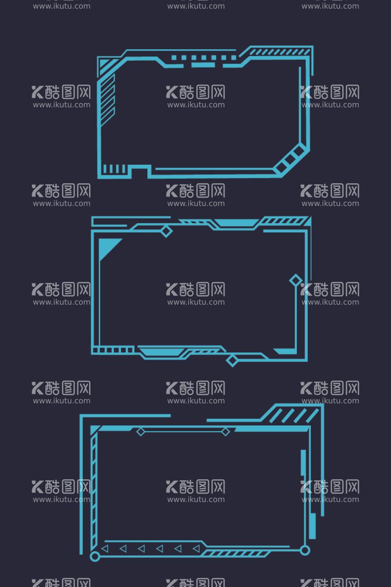 编号：18161012132321101730【酷图网】源文件下载-科技边框