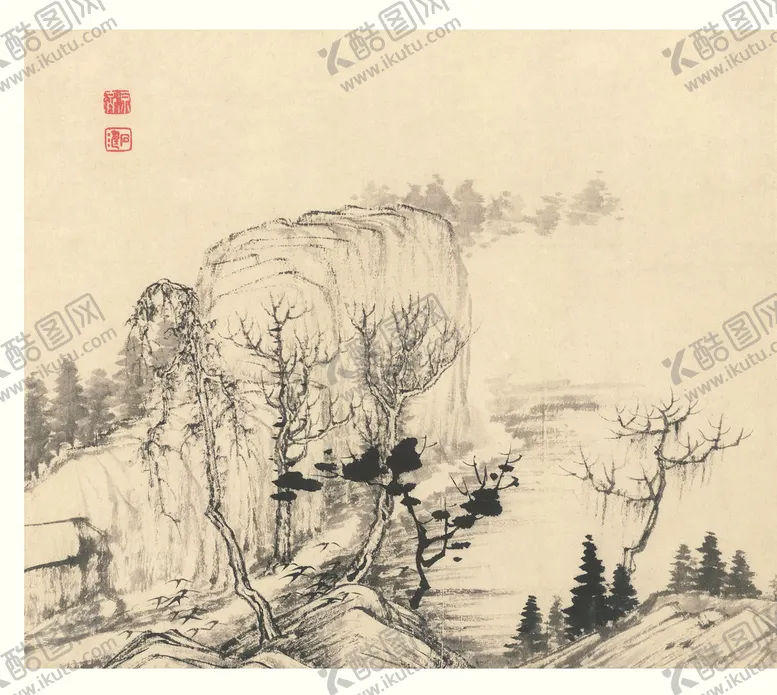 编号：18760909130526365390【酷图网】源文件下载-山水画  