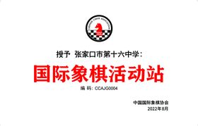 国际象棋主画面