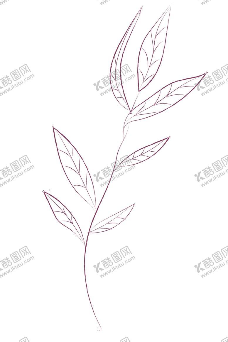 编号：99690105102143321610【酷图网】源文件下载-植物手绘水彩