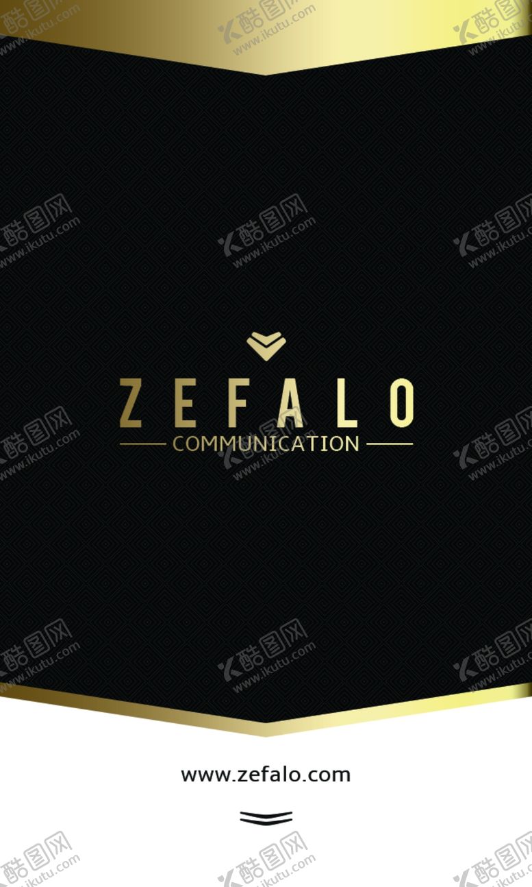 编号：74337209202159098456【酷图网】源文件下载-黑色商务名片模板