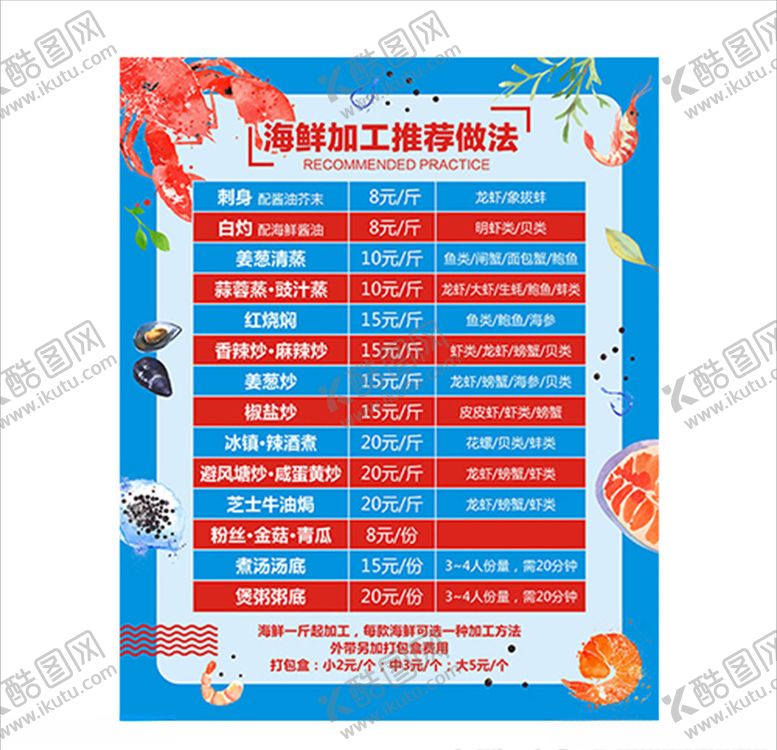 编号：43579209271400509372【酷图网】源文件下载-海鲜加工