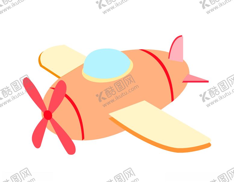 编号：70315309240626574474【酷图网】源文件下载-矢量飞机图片