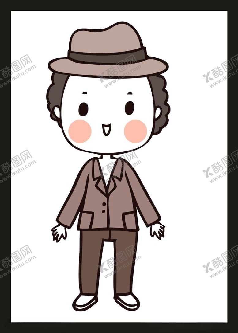 编号：18429102172211192029【酷图网】源文件下载-手绘男人男孩