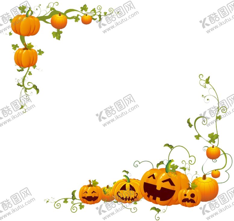 编号：50881105121610311686【酷图网】源文件下载-万圣节边框