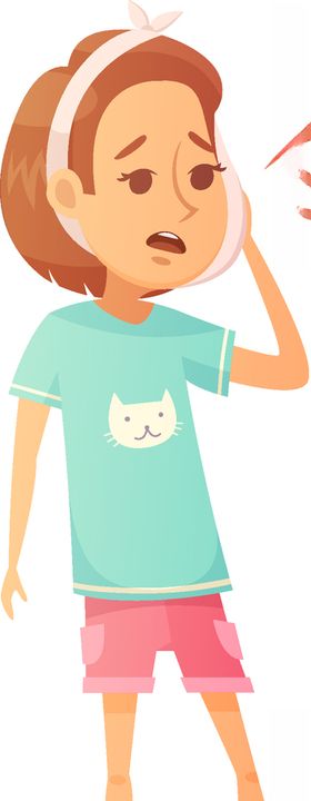 生病的孩子