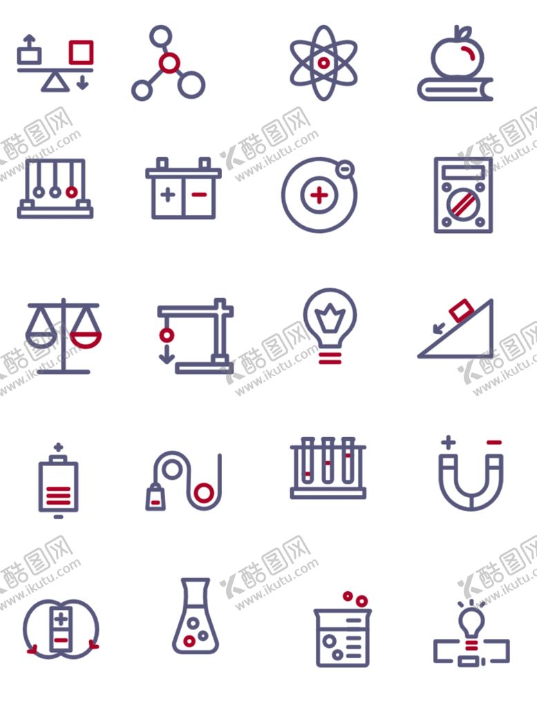 编号：28876011260248116634【酷图网】源文件下载-物理线性风标签图标免扣