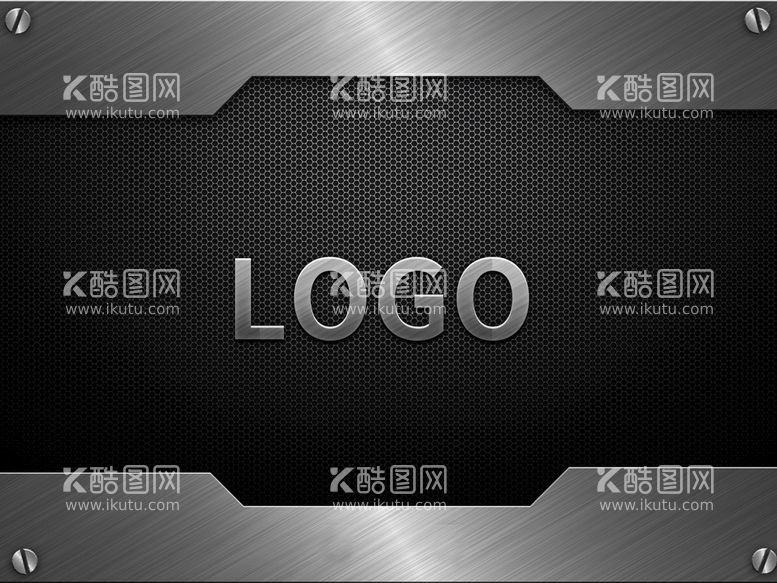 编号：48512310020333084791【酷图网】源文件下载-logo样机金属立体字场景科技