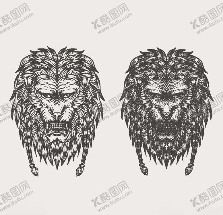 编号：32474709150506284556【酷图网】源文件下载-狮子头