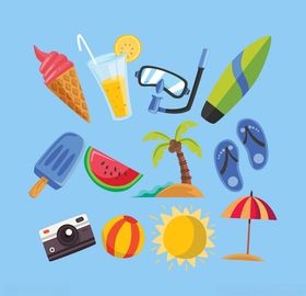 夏日元素