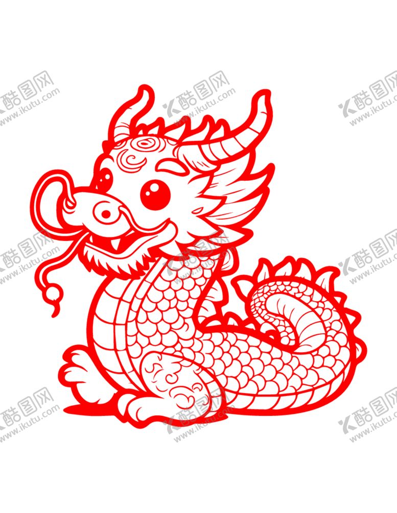 编号：35879412300101089480【酷图网】源文件下载-卡通龙