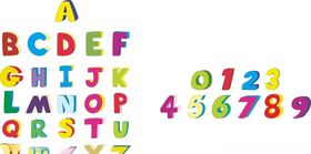 复古字母与数字