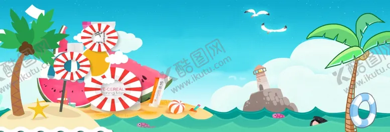 编号：36548702150613551848【酷图网】源文件下载-水上乐园海报
