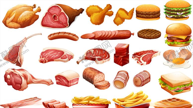 编号：60862409280205376511【酷图网】源文件下载-手绘美味汉堡