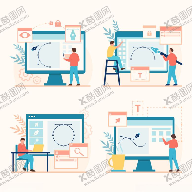 编号：48769304302217343604【酷图网】源文件下载-设计出图插画