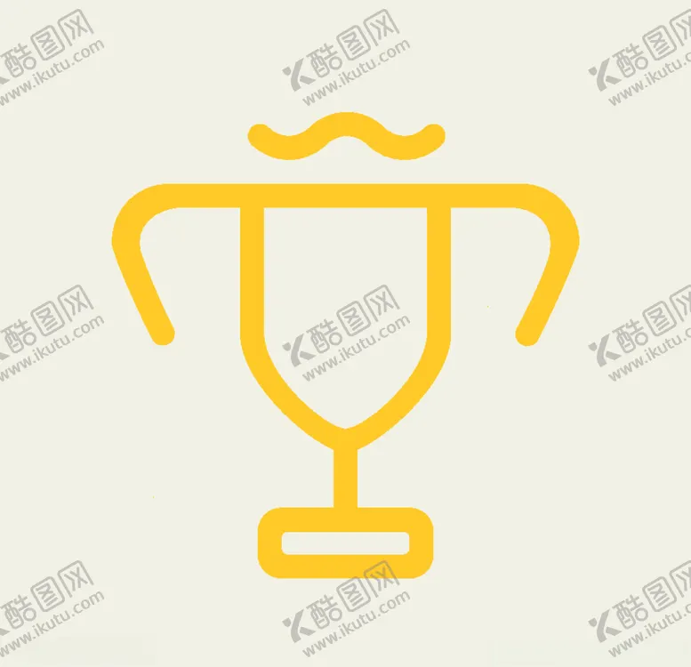 编号：71507305091502525667【酷图网】源文件下载-矢量奖杯