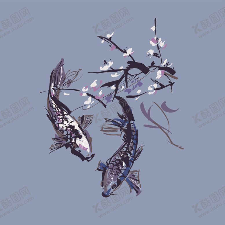 编号：68174309241952059395【酷图网】源文件下载-鱼儿