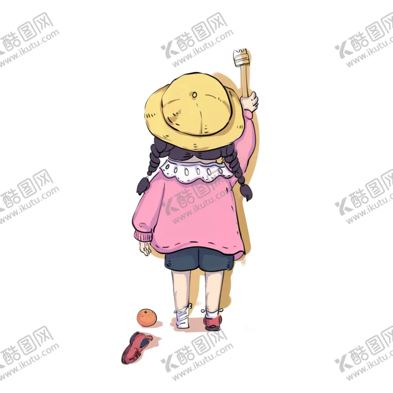 编号：98361806261253101636【酷图网】源文件下载-水彩手绘女孩