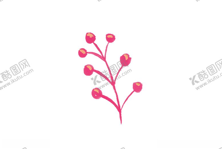 编号：48078510092228543256【酷图网】源文件下载-手绘花
