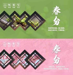 春分海报24节气节气海报天