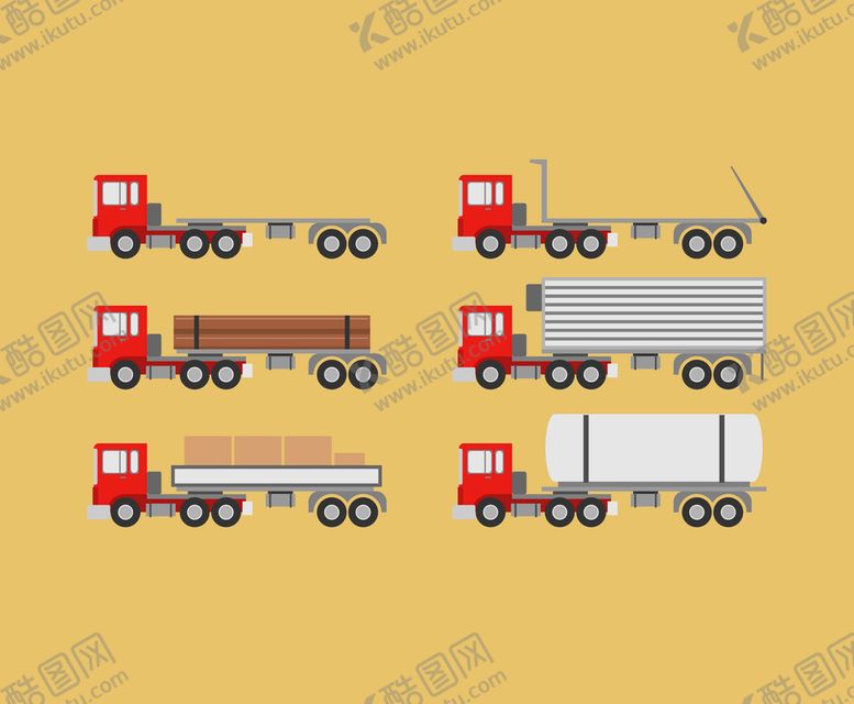 编号：30147510170940519850【酷图网】源文件下载-运输卡车