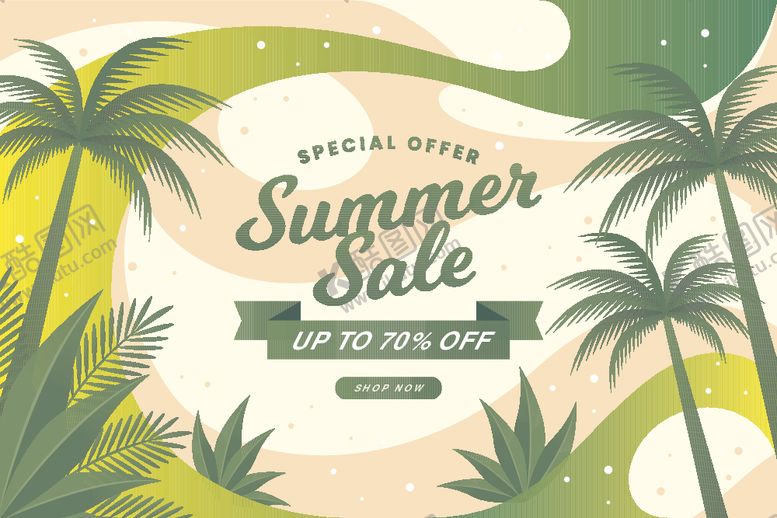 编号：16560310301925053830【酷图网】源文件下载-夏天背景