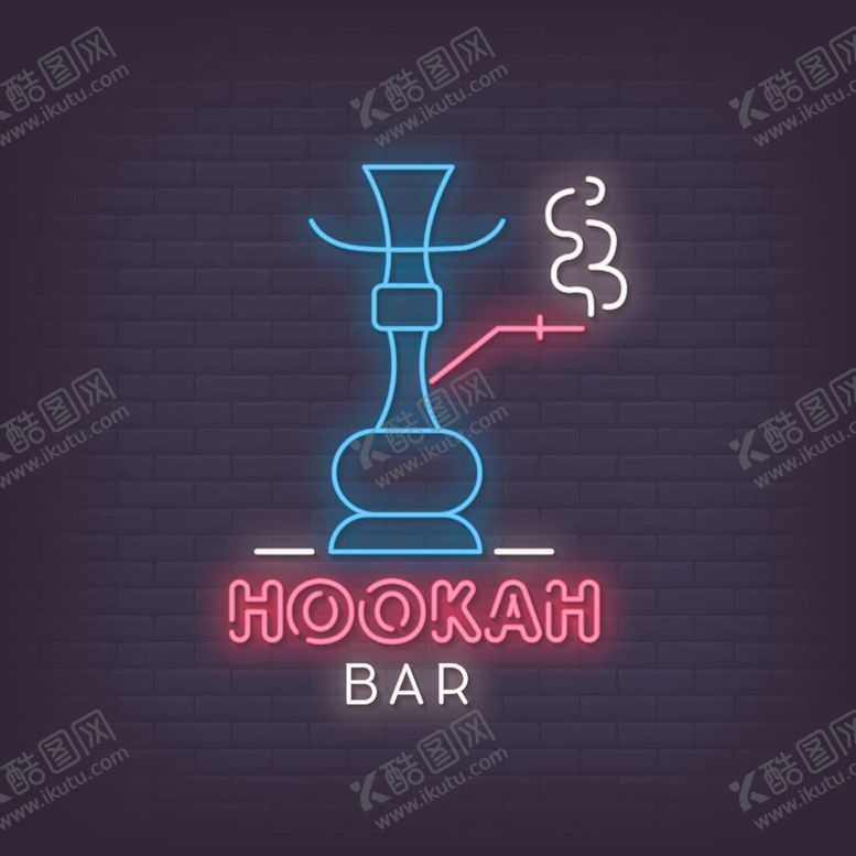 编号：13385110041257219094【酷图网】源文件下载-餐吧霓虹灯LOGO