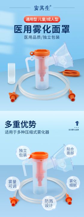 医用雾化面罩详情页