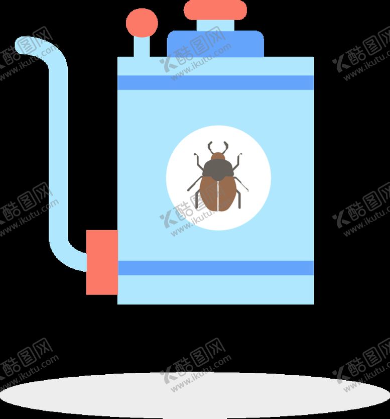 编号：22439010312054081654【酷图网】源文件下载-插画杀虫水