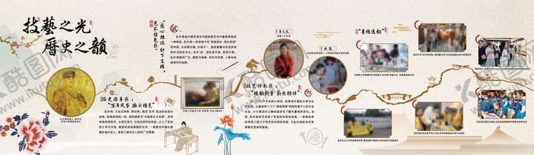编号：68289705121213092662【酷图网】源文件下载-刺绣文化墙