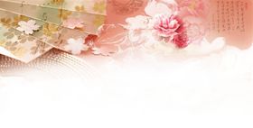 传统中国风古风装饰元素水彩插画美男水彩画