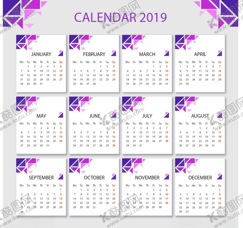 编号：77335810061936007956【酷图网】源文件下载-台历