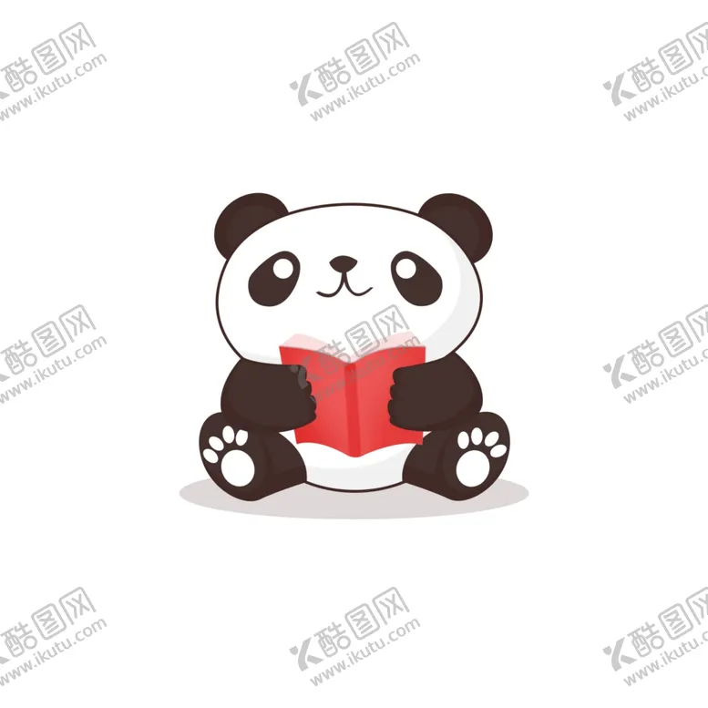 编号：73264004180816268707【酷图网】源文件下载-熊猫简笔画