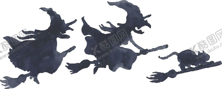 编号：43560110122246497395【酷图网】源文件下载-万圣节女巫