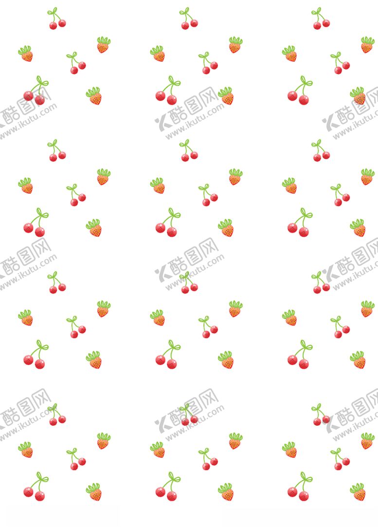 编号：31742109171355362280【酷图网】源文件下载-樱桃草莓背景图