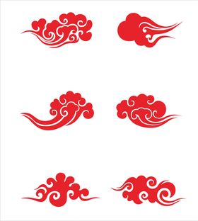 祥云海浪传统花纹吉