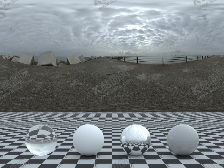 编号：34154802050431274608【酷图网】源文件下载-HDR贴图C4D海洋背景