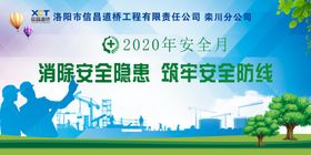 2020年安全月展板