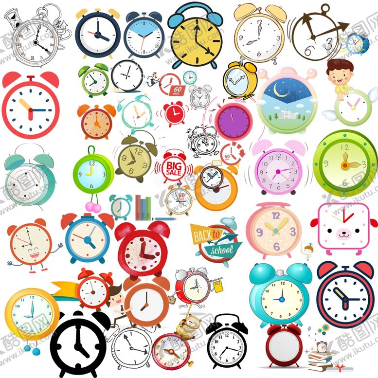 编号：37089709220820254161【酷图网】源文件下载-钟表