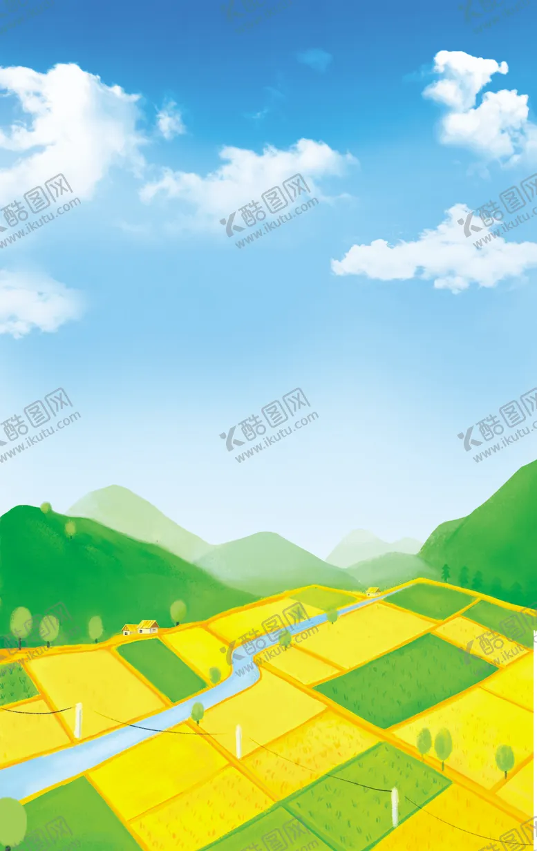 编号：73500106231429074761【酷图网】源文件下载-麦田