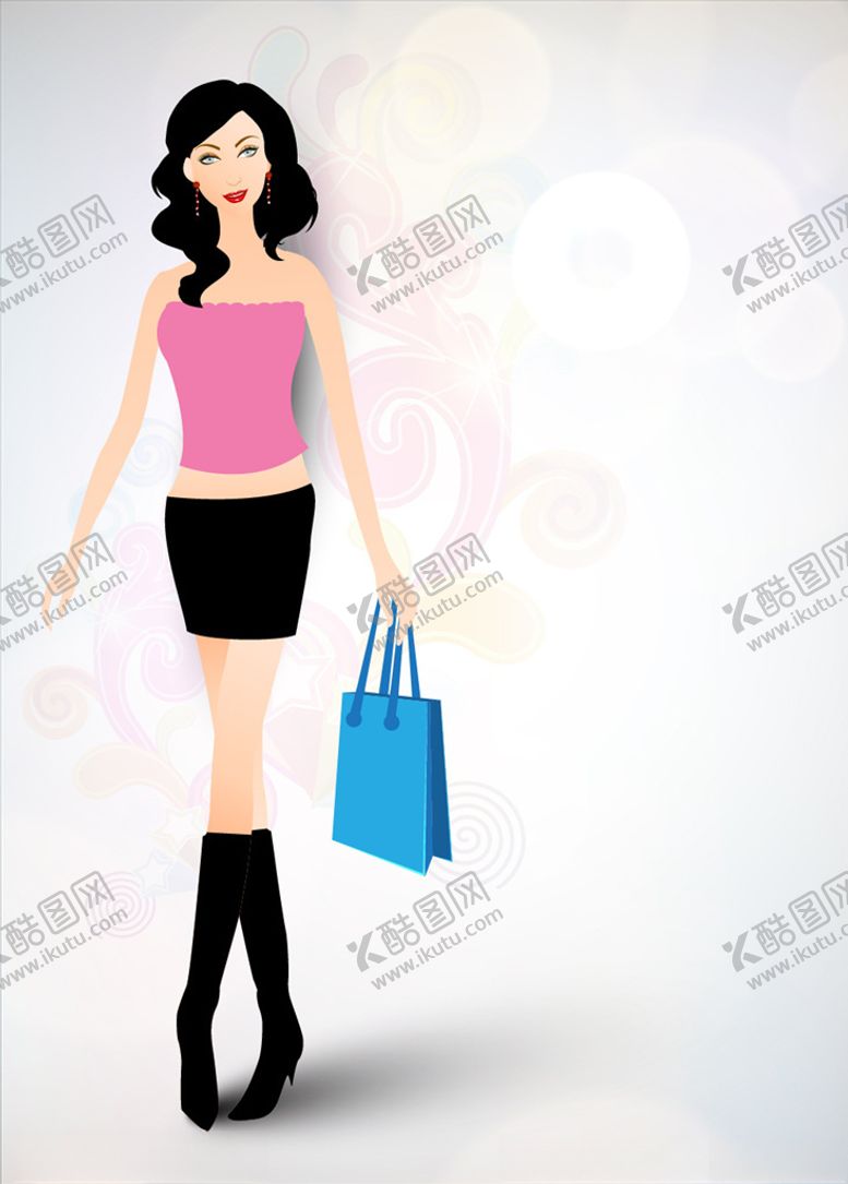 编号：18135910111932275159【酷图网】源文件下载-时尚女人