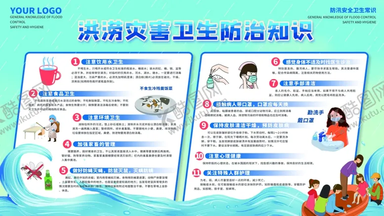 编号：34428205031046265846【酷图网】源文件下载-防洪展板