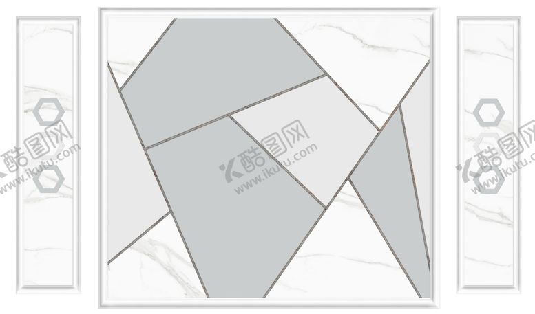 编号：92311807030456049386【酷图网】源文件下载-北欧欧式几何背景墙