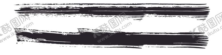编号：65307909101733265332【酷图网】源文件下载-中国风简约毛笔笔触水墨风线条