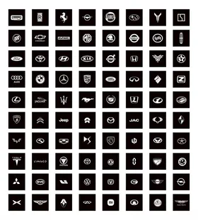 80个常用汽车品牌LOGO