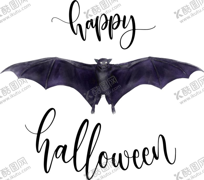编号：25029409170115321369【酷图网】源文件下载-万圣节蝙蝠
