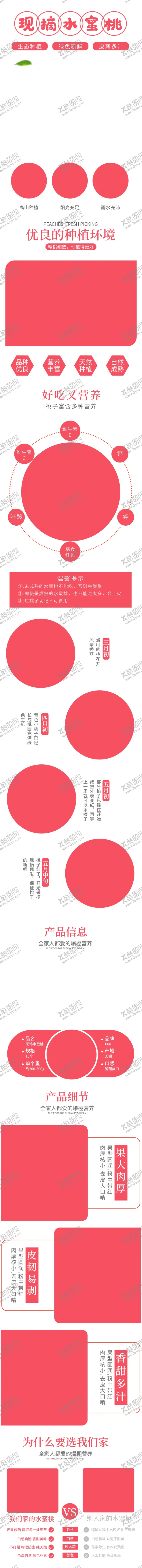 编号：37081407121437586337【酷图网】源文件下载-蟠桃子黄桃毛桃水蜜桃详情页描述