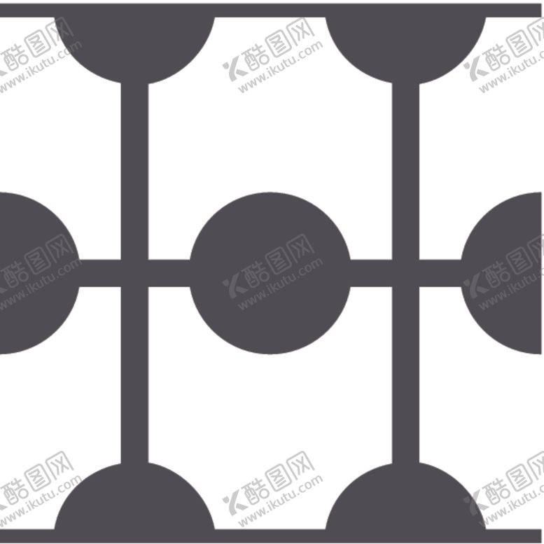 编号：70173407090638422991【酷图网】源文件下载-黑白简约花纹图案设计